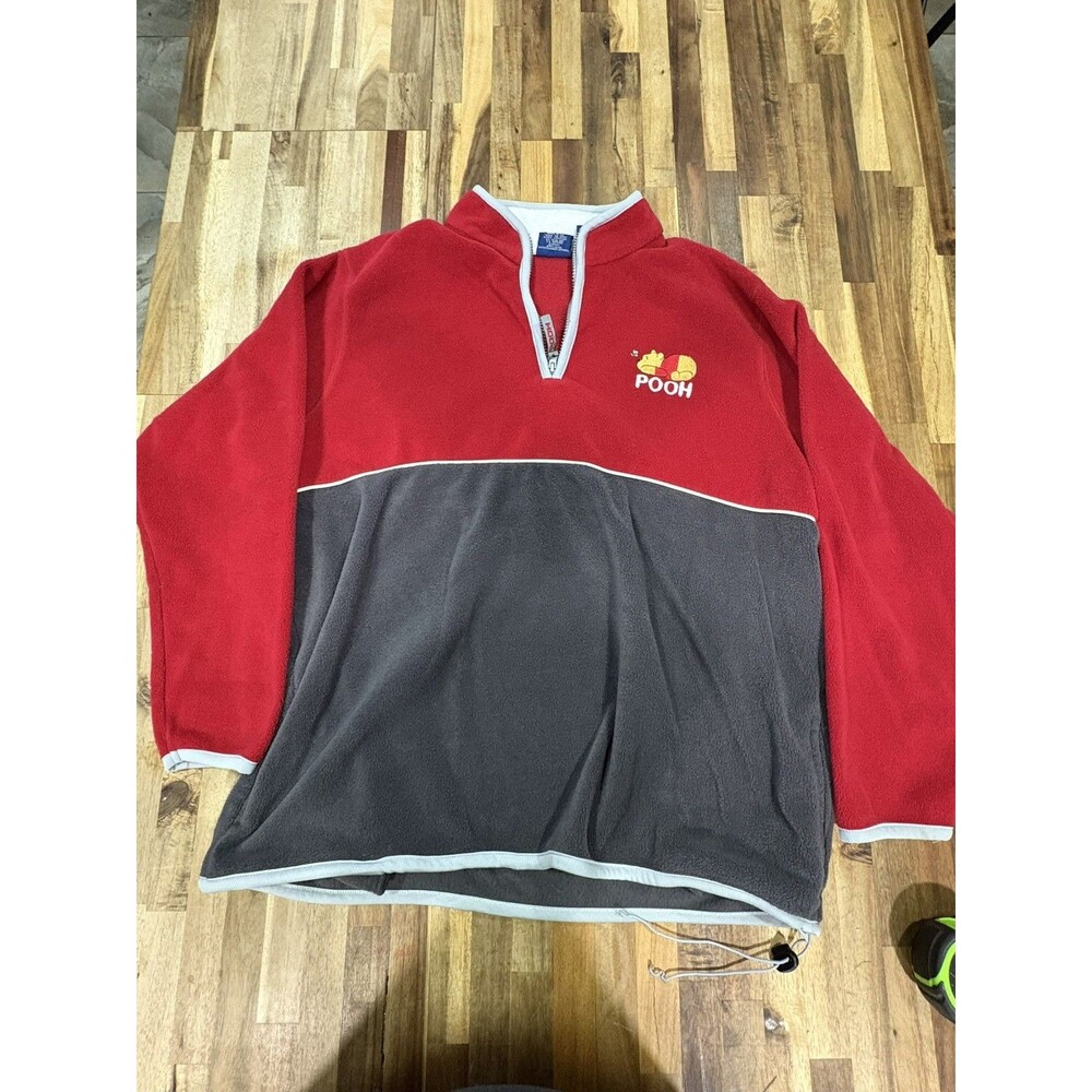 Women’s Disney Winnie The Pooh Fleece Quarter Zip Size XL